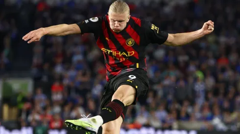 Haaland jogador do Manchester City. (Photo by Clive Rose/Getty Images)