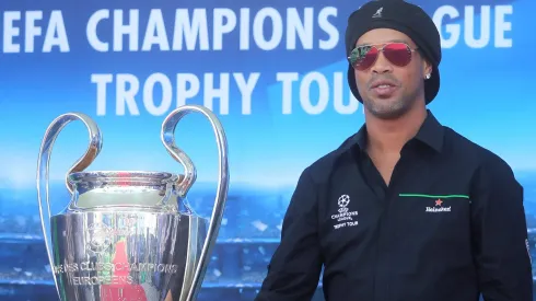 Ronaldinho Gaúcho ex-jogador do Barcelona. (Photo by Hector Vivas/Getty Images)