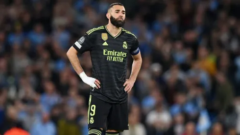 Benzema jogador do PSG. (Photo by Michael Regan/Getty Images)