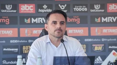 Após eliminação, Rodrigo Caetano abre o jogo e indica a possível saída de grandes nomes do Atlético Mineiro neste mercado da bola (Pedro Souza/Alético-MG)