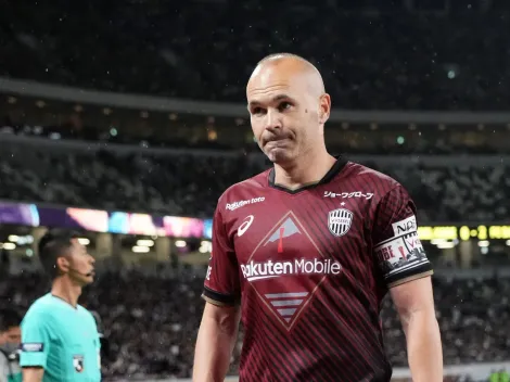 Iniesta abre conversas para jogar em 'rival' do Corinthians