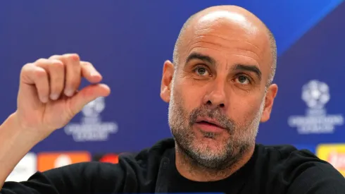 Pep Guardiola tecnico do Manchester City. (Photo by Angel Martinez/Getty Images)