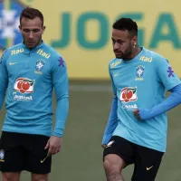 Arthur e Neymar: clube inglês quer fechar com os brasileiros para a próxima temporada