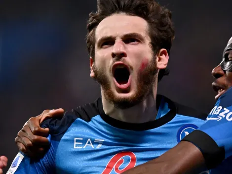 95 milhões de euros! Gigante da Premier League prepara oferta milionária pela contratação de Kvicha Kvaratskhelia, destaque do Napoli