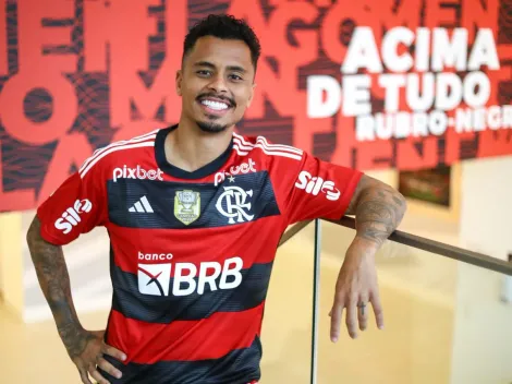 Torcida do Atlético MG xinga Allan e reação do volante do Flamengo surpreende: "Nojo desse cara"