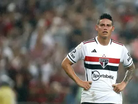 James Rodríguez aponta culpado pela eliminação do São Paulo na Sul-Americana