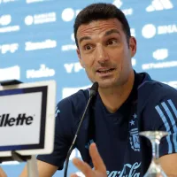 Lionel Scaloni não fica em cima do muro e escolhe entre Messi e Maradona