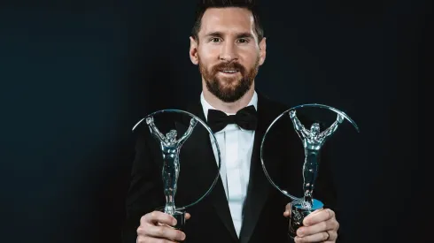 Lionel Messi jogador do PSG. (Photo by Alexander Scheuber/Getty Images for Laureus)