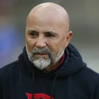 Sampaoli \'chuta o balde\' e dispara contra jogadores do Flamengo após vice da Copa do Brasil