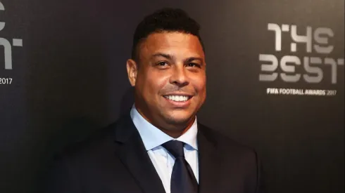 LONDON, ENGLAND – OCTOBER 23:  Ronaldo Luis Nazario de Lima arrives for The Best FIFA Football Awards – Green Carpet Arrivals on October 23, 2017 in London, England.  (Photo by Bryn Lennon/Getty Images)