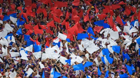 Foto: Buda Mendes/Getty Images - Torcida do Fortaleza na Copa Sul-Americana