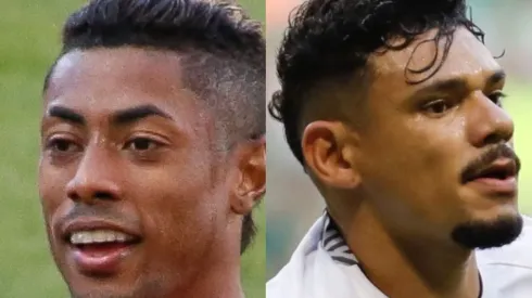 (Foto Bruno Henrique: Miguel Schincariol/Getty Images)<br />
(Foto Tiquinho Soares: Ricardo Moreira/Getty Images)