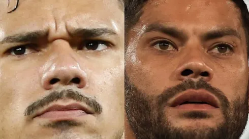 Foto Tiquinho Soares: Wagner Meier/Getty Images
Foto Hulk: Buda Mendes/Getty Images