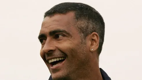 Romário é defendido por filha diante de André Rizek. Foto: Mark Kolbe/Getty Images