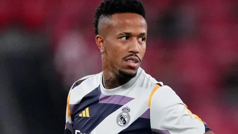 Militão: zagueiro brasileiro sofreu grave lesão no Real Madrid (Foto: Juan Manuel Serrano Arce/Getty Images)