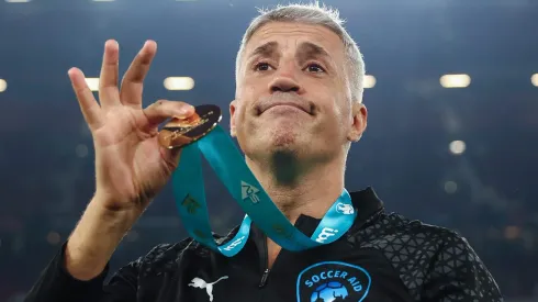 Hernán Crespo já definiu seu futuro (Photo by Matt McNulty/Getty Images)