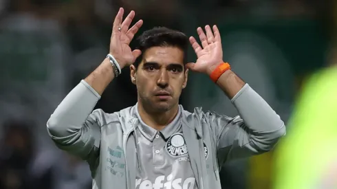 Abel Ferreira: português levantou polêmica em coletiva (Foto: Cesar Greco/Palmeiras/Divulgação)