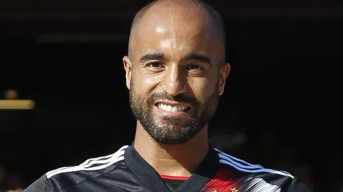 Lucas Moura, jogador do São Paulo |  (Photo by Miguel Schincariol/Getty Images)