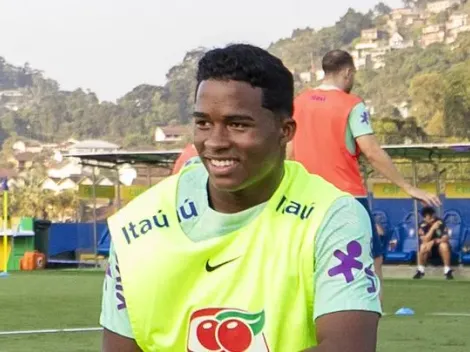 Endrick 'causa' em treino da Seleção Brasileira e surpreende até Fernando Diniz
