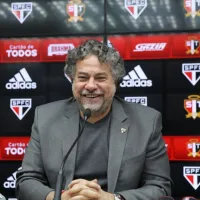 Presidente do São Paulo quebra silêncio sobre contratação de volante