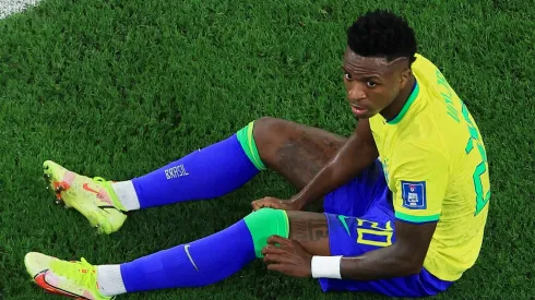 Vinícius Júnior na Seleção Brasileira. Foto: Buda Mendes/Getty Images