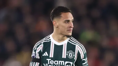 Martelo Batido, Ten Hag já sabe: Manchester United toma decisão sobre o futuro de Antony; Jogador foi especulado no Futebol Brasileiro (Photo by George Wood/Getty Images)