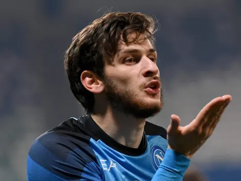 Valor recorde! Newcastle já sabe quanto terá que pagar para ter Khvicha Kvaratskhelia