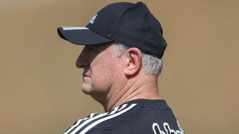 Felipão em treino do Atlético-MG | Foto: Pedro Souza / Flickr Oficial Atlético