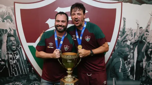 Bittencourt e Diniz: Flu quer assinar novo contrato com zagueiro (Foto: Marcelo Gonçalves/Fluminense/Divulgação)