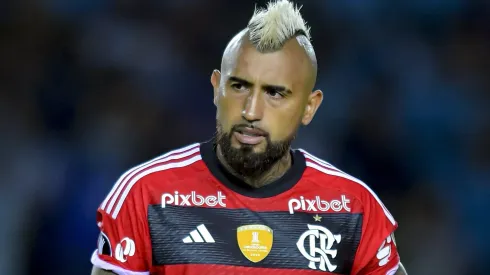 Vidal em tempos de Flamengo. Photo by Marcelo Endelli/Getty Images)