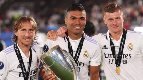 Casemiro pode voltar a fazer dupla com antigo companheiro de Real Madrid – Photo by Alex Grimm/Getty Images