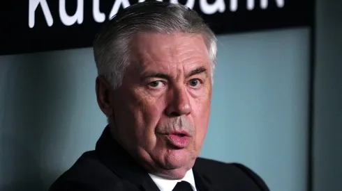 Ancelotti. (Photo by Juan Manuel Serrano Arce/Getty Images)