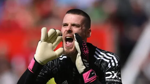 Pode assumir vaga de Ex-Flamengo: De Gea deixa Cristiano Ronaldo 'de lado' e pode firmar acordo com outro clube da Saudi Pro League (Photo by Stu Forster/Getty Images)