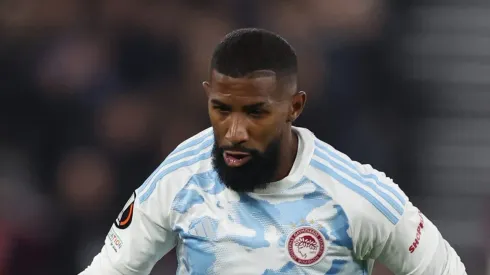 Rodinei pelo Olympiacos. Foto: Catherine Ivill/Getty Images