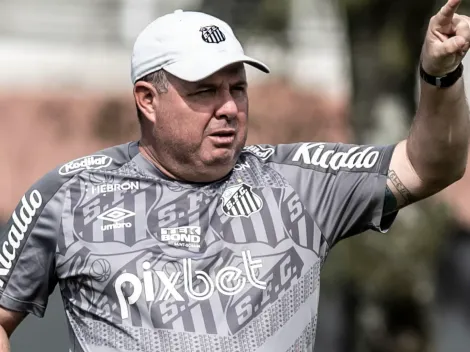 Marcelo Fernandes está pulando de alegria com reforço e pode mexer no Santos