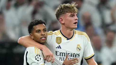 Real Madrid vence o Napoli. (Photo by Angel Martinez/Getty Images)