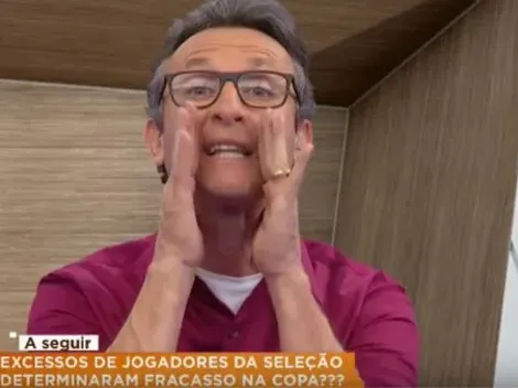 Neto tira sarro do Flamengo após derrota para o Atlético Mineiro: “Ficou no cheirinho”