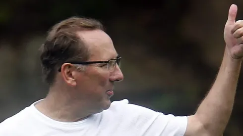 John Textor. Treino do Botafogo, Esoaco Lonier. 25 de Agosto de 2023, Rio de Janeiro, RJ, Brasil. Foto: Vitor Silva/Botafogo.