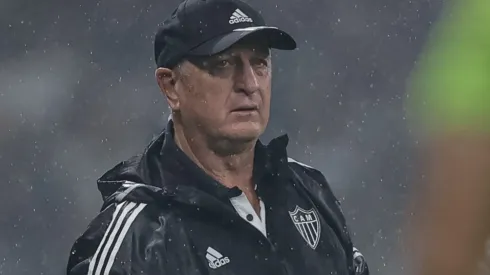 Felipão: técnico abriu o jogo sobre permanência no Atlético (Foto: Pedro Souza / Atlético / Divulgação)