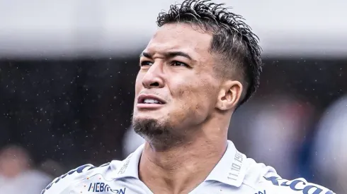 Marcos Leonardo, atacante do Santos | Foto: Raul Baretta/ Flickr Oficial Santos FC.