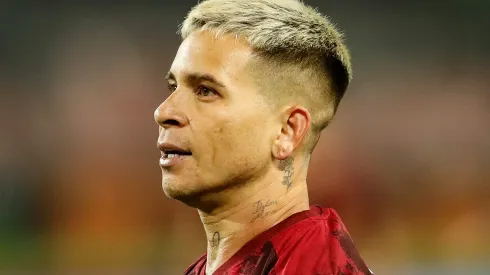 Rival do Santos confirma interesse em Yeferson Soteldo. (Photo by Daniel Apuy/Getty Images)