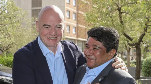 Ednaldo Rodrigues ao lado de Gianni Infantino. Foto: Flickr Oficial CBF/Joilson Marconne