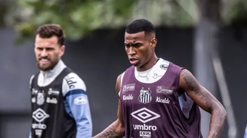 Jean Lucas e Lucas Lima. Foto: Raul BarettaSantos FC | Flickr