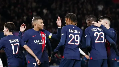 PSG tem time titular exposto. Foto: Catherine Steenkeste/Getty Images for Qatar Airways