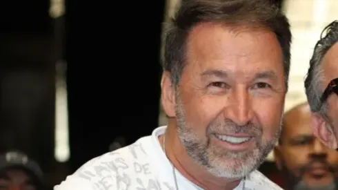 Augusto Melo: presidente do Corinthians aguarda proposta por joia do elenco (Foto: José Manoel Idalgo/ Agência Corinthians / Divulgação)