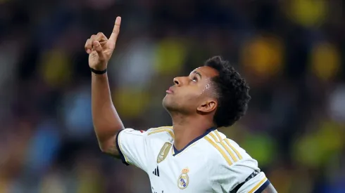 Rodrygo pelo Real Madrid. (Photo by Fran Santiago/Getty Images)