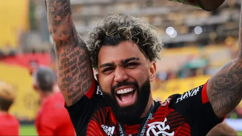 Gabigol vai se reunir para fechar com rival do Brasileirão. (Photo by Hector Vivas/Getty Images)