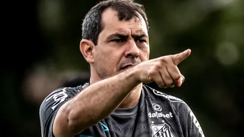 Carille: técnico aprovou retorno de jogador ao Santos (Foto: Ivan Storti/Santos FC/Divulgação)