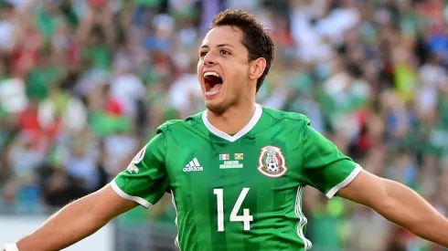Chicharito Hernández pode reforçar clube nordestino. (Photo by Harry How/Getty Images)