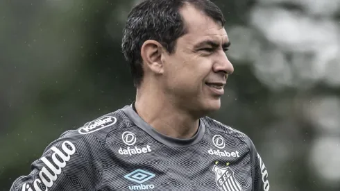 Fábio Carille, técnico do Santos. Foto: Ivan Storti/Santos FC